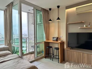 À louer 1 chambre condo à Huai Khwang, Bangkok