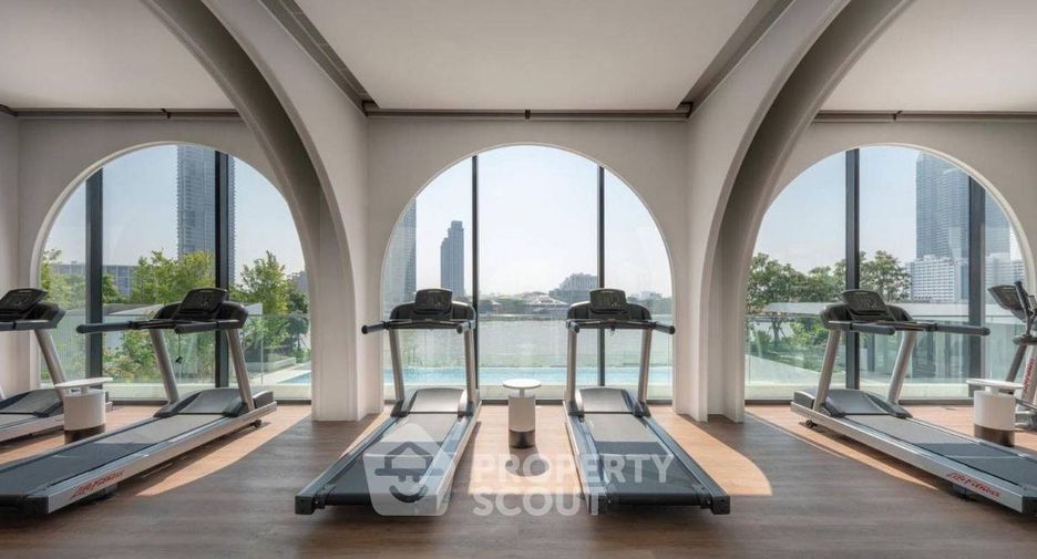 Condo en alquiler de 2 habitaciones en Khlong San, Bangkok