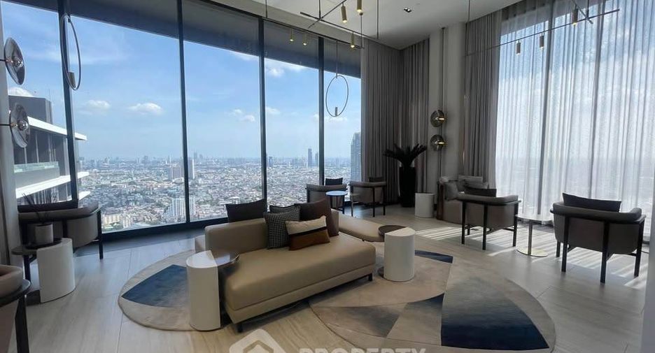 Condo en alquiler de 2 habitaciones en Khlong San, Bangkok