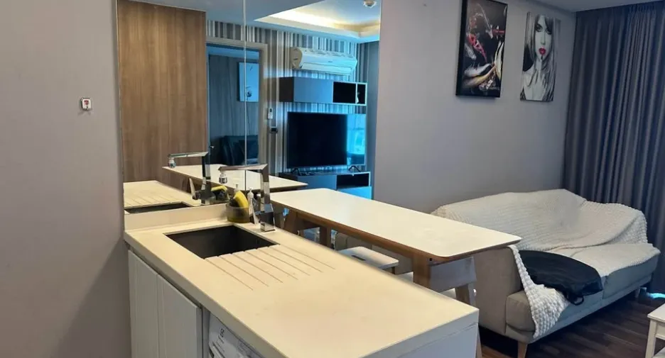 À vendre 1 chambre condo à Bang Lamung, Chonburi