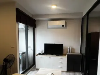For rent studio condo in Huai Khwang, Bangkok