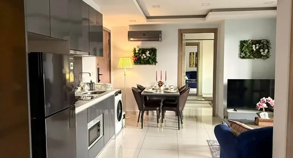 Condo en alquiler de 2 habitaciones en Bang Lamung, Chonburi