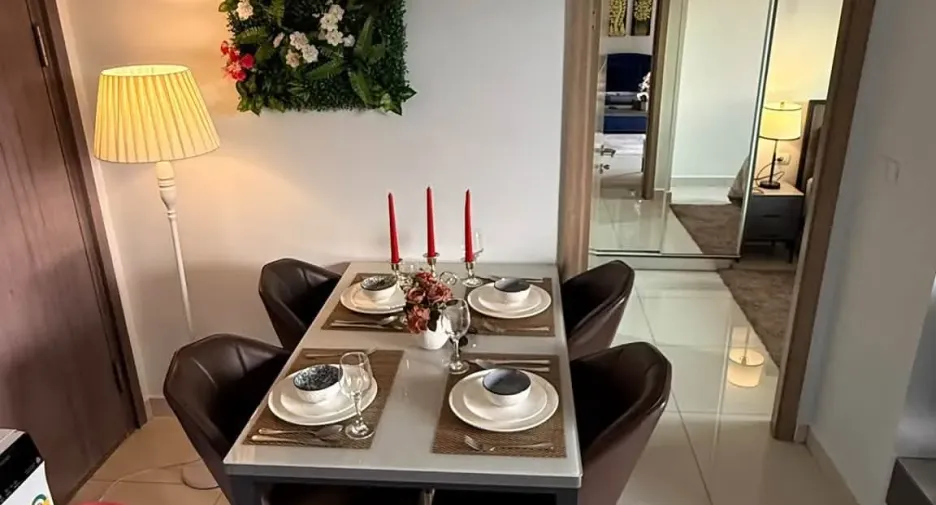 Condo en alquiler de 2 habitaciones en Bang Lamung, Chonburi