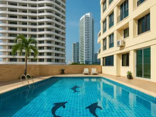 For rent スタジオ condo in Bang Lamung, Chonburi