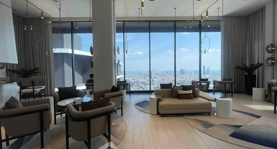 For rent 2 bedrooms condo in Khlong San, Bangkok