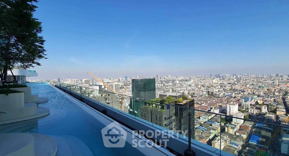 For rent 1 bed condo in Huai Khwang, Bangkok