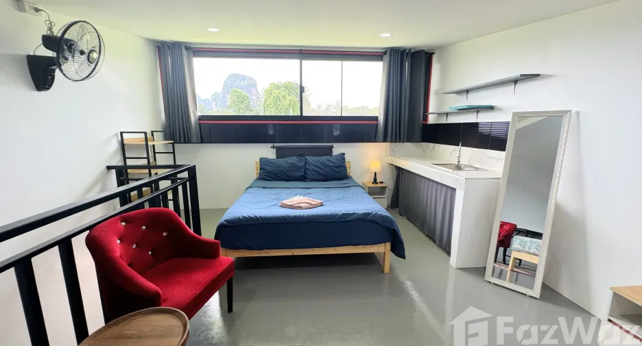 À louer 1 chambre maison de ville à Mueang Krabi, Krabi