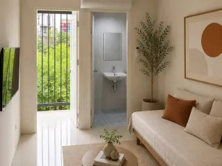 For rent 1 bed townhouse in Mueang Samut Prakan, Samut Prakan