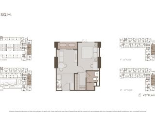 À vendre 1 chambre condo à Chom Thong, Bangkok