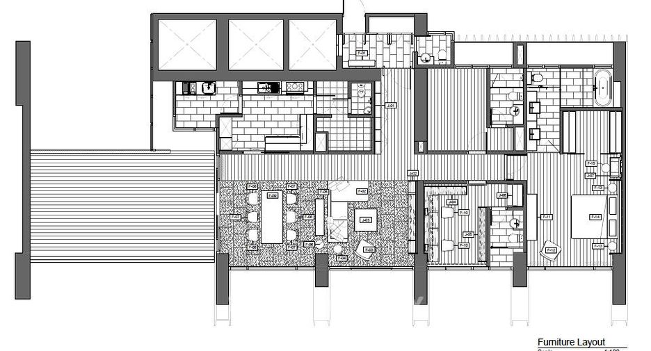Condo en alquiler de 3 habitaciones en Sathon, Bangkok