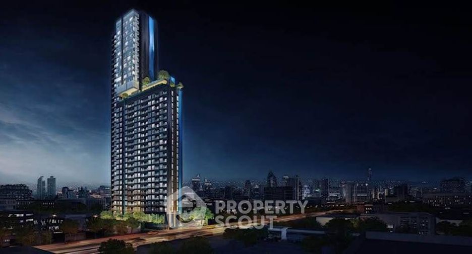 For rent 1 bed condo in Huai Khwang, Bangkok