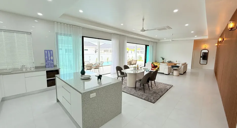 À vendre 3 chambres villa à Pran Buri, Prachuap Khiri Khan