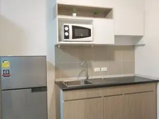 For rent studio condo in Huai Khwang, Bangkok
