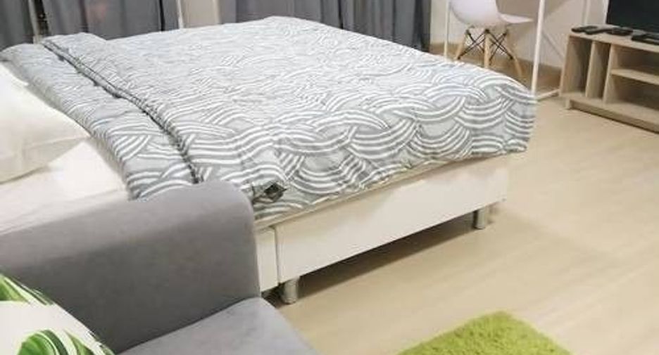 For rent studio condo in Huai Khwang, Bangkok