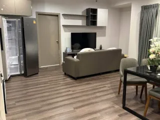 For rent 2 bedrooms condo in Huai Khwang, Bangkok