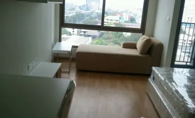 Condo en alquiler de estudio en Din Daeng, Bangkok