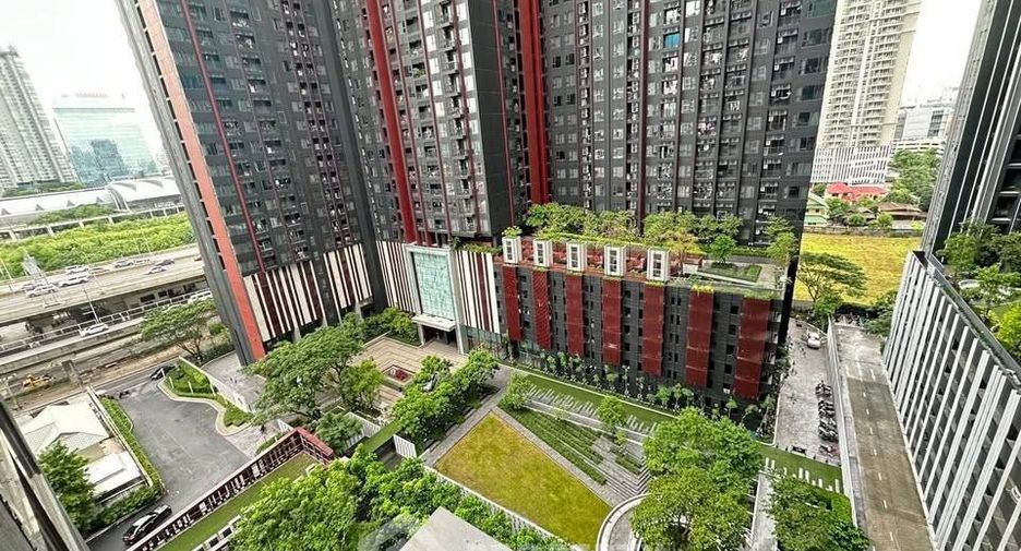 For rent 1 bed condo in Huai Khwang, Bangkok