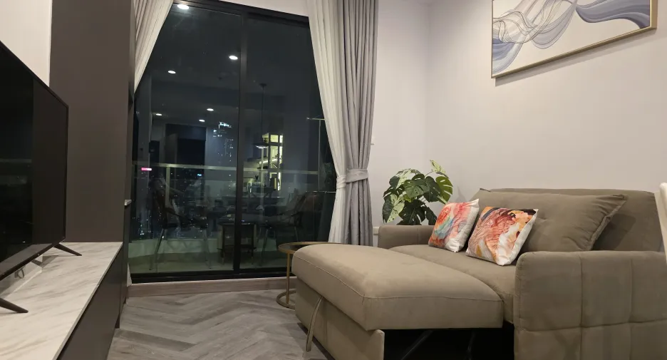 Wohnung zur Miete mit 1 Zimmer in Bang Kapi, Bangkok