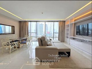 Wohnung zur Miete mit 2 Zimmer in Sathon, Bangkok