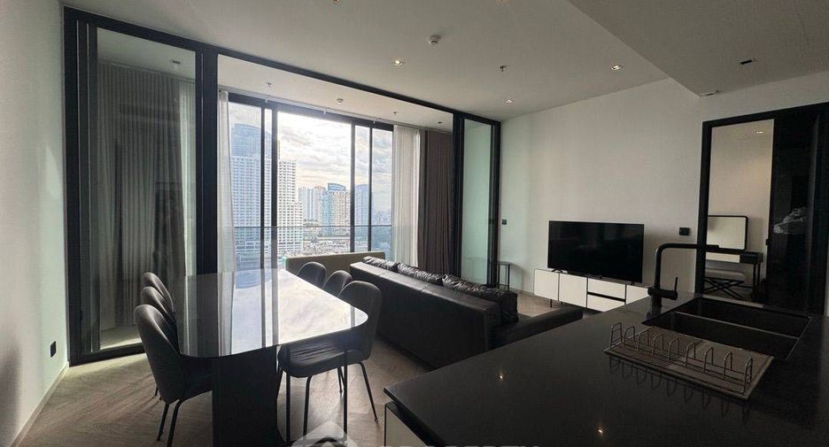 For rent 2 bedrooms condo in Khlong San, Bangkok