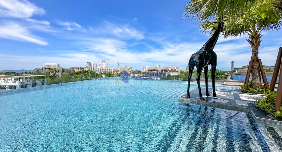 Condo en alquiler de 1 habitaciones en Jomtien, Pattaya