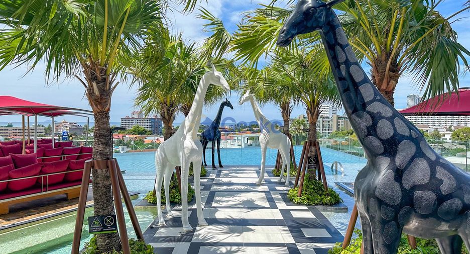 Condo en alquiler de 1 habitaciones en Jomtien, Pattaya