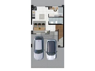 Reihenhaus zum Kauf mit 3 Zimmer in Saphan Sung, Bangkok