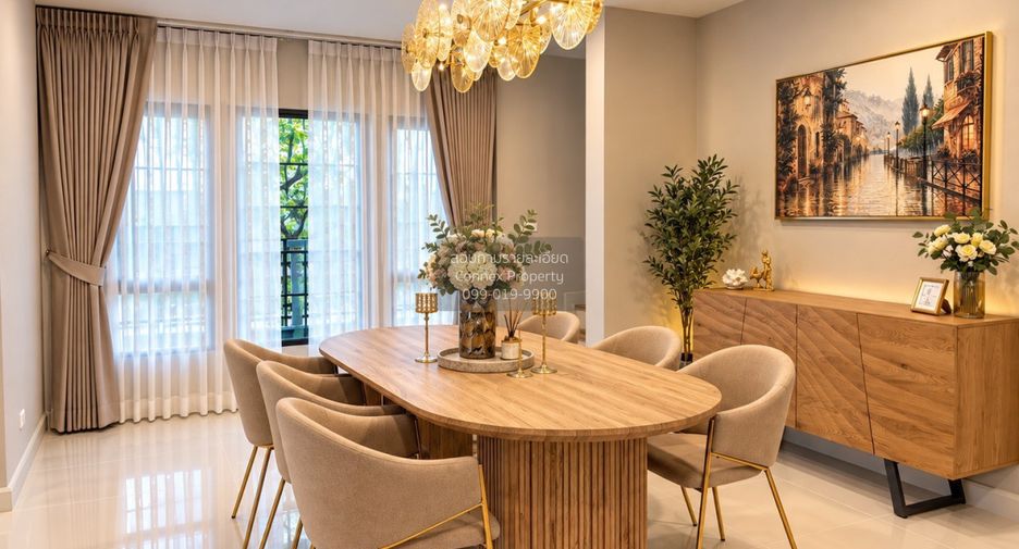 Casa en alquiler de 4 habitaciones en Bang Phli, Samut Prakan