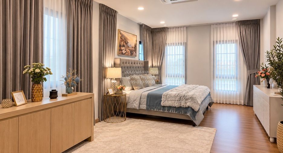 Casa en alquiler de 4 habitaciones en Bang Phli, Samut Prakan