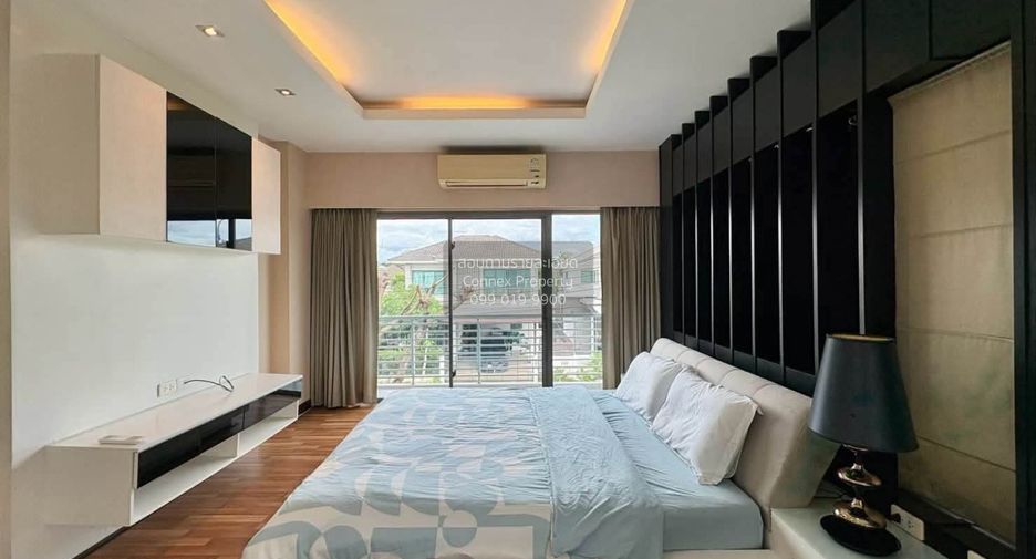 Casa en alquiler de 3 habitaciones en Mueang Nonthaburi, Nonthaburi