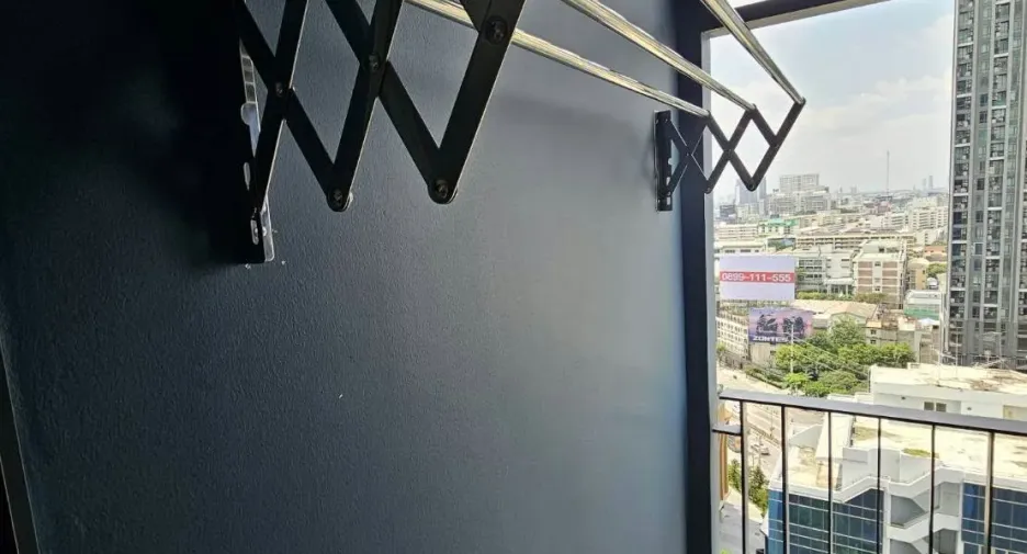 Condo en alquiler de estudio en Din Daeng, Bangkok