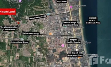 Terreno en venta en Hua Hin, Prachuap Khiri Khan