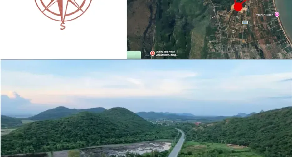Terreno en venta en Sam Roi Yot, Prachuap Khiri Khan