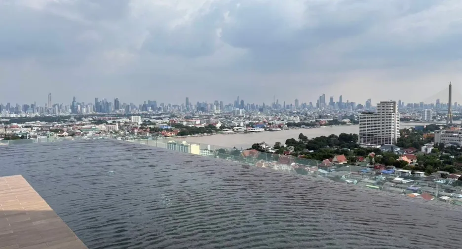 For rent 1 bed condo in Bang Phlat, Bangkok