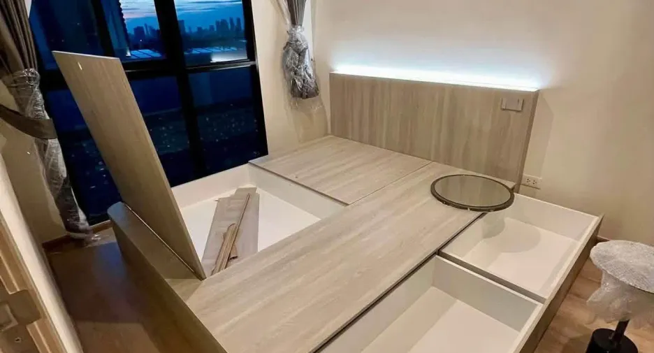 For rent 1 bed condo in Huai Khwang, Bangkok