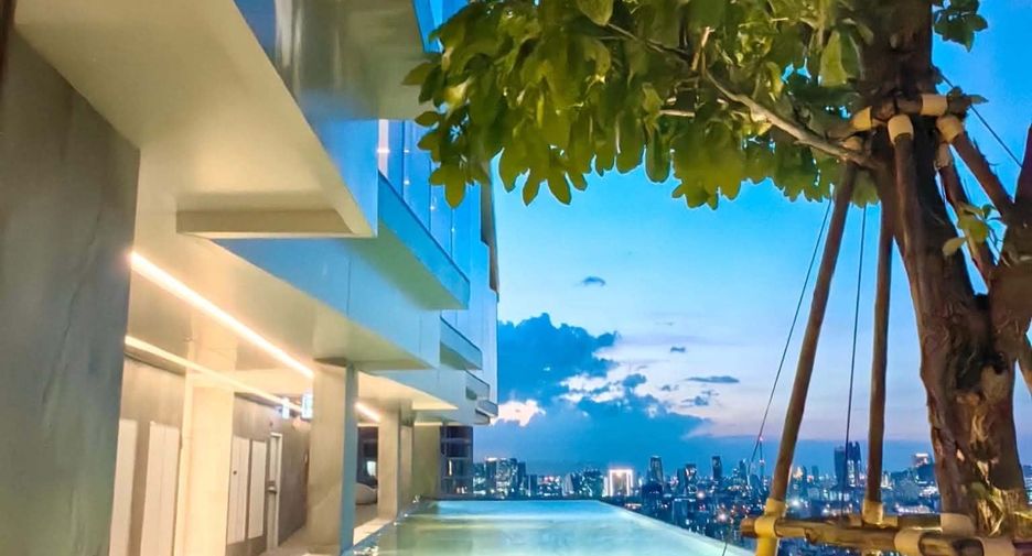 À louer studio condo à Huai Khwang, Bangkok