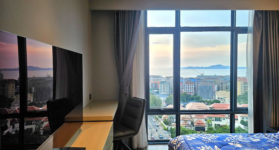 À vendre 2 chambres condo à Bang Lamung, Chonburi