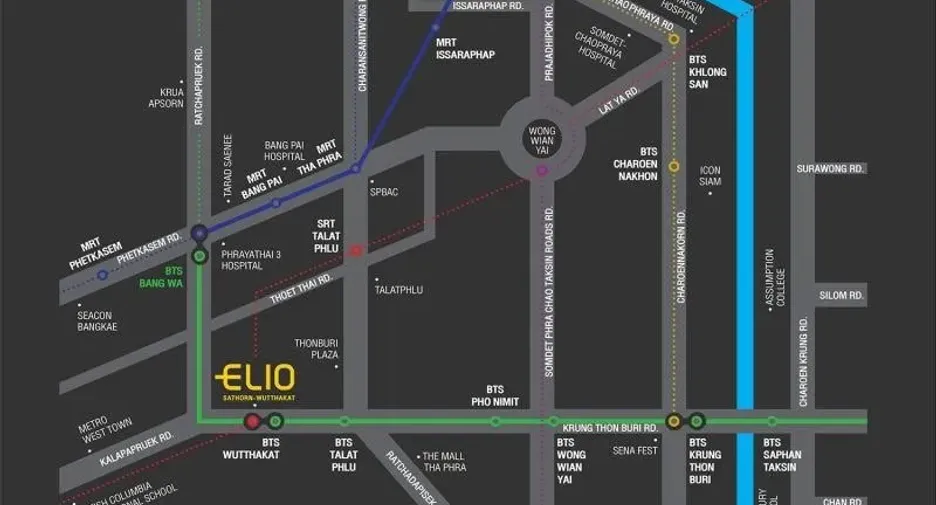 À vendre 1 chambre condo à Chom Thong, Bangkok