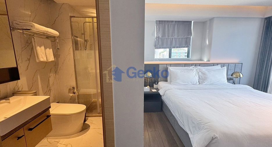 À vendre 2 chambres condo à Bang Lamung, Chonburi