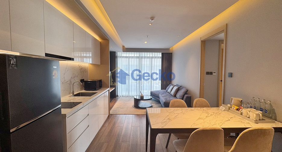 À vendre 2 chambres condo à Bang Lamung, Chonburi