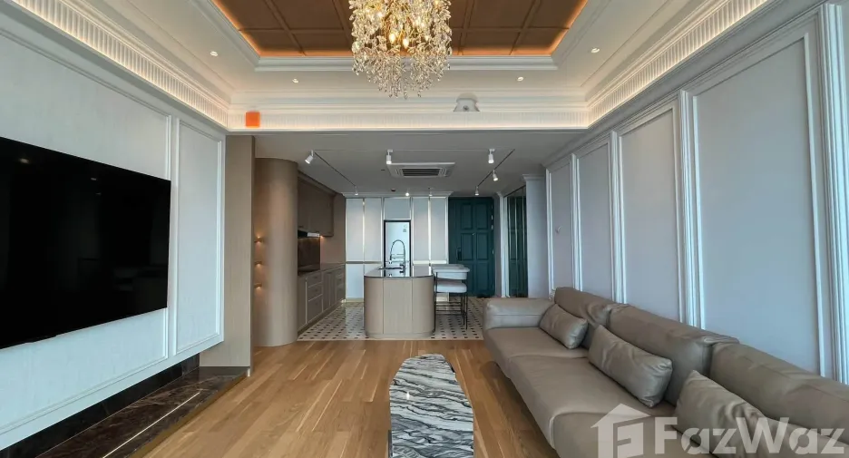 For rent 2 bedrooms condo in Yan Nawa, Bangkok