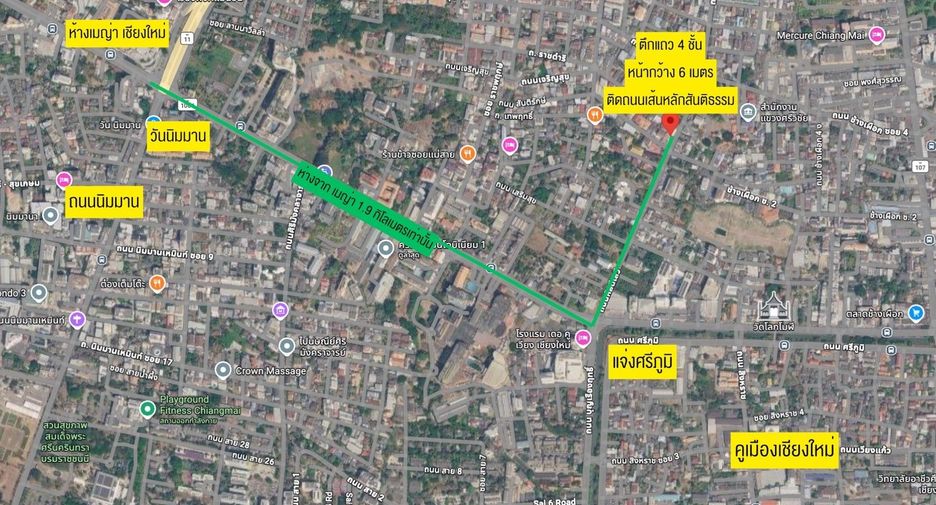 For rent retail Space in Mueang Chiang Mai, Chiang Mai