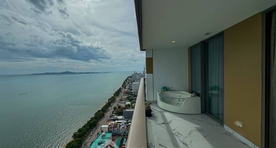 Condo en alquiler de 2 habitaciones en Jomtien, Pattaya
