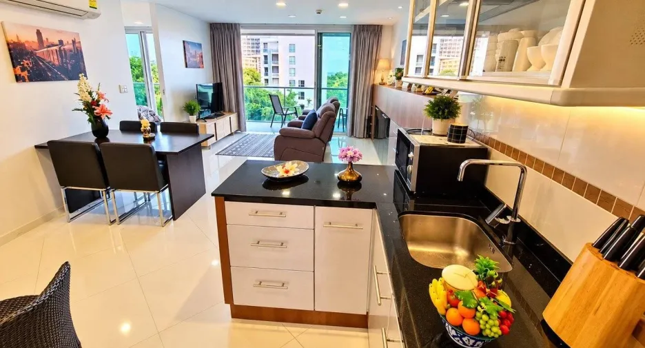 Wohnung zum Kauf mit 2 Zimmer in Bang Lamung, Chonburi