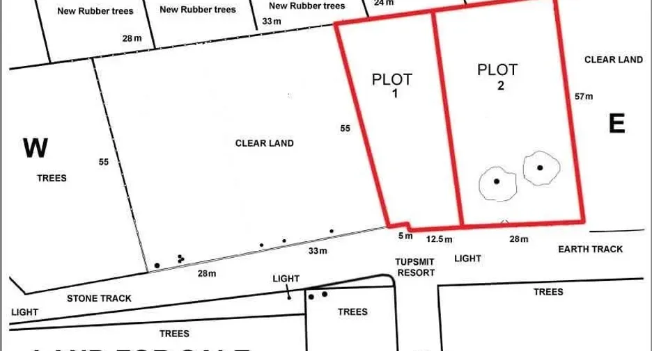 For sale land in Klaeng, Rayong