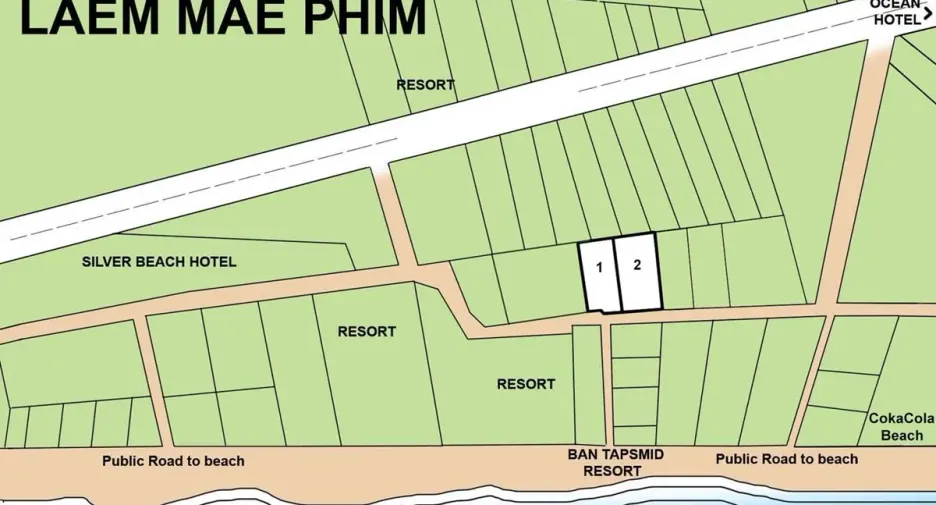 For sale land in Klaeng, Rayong