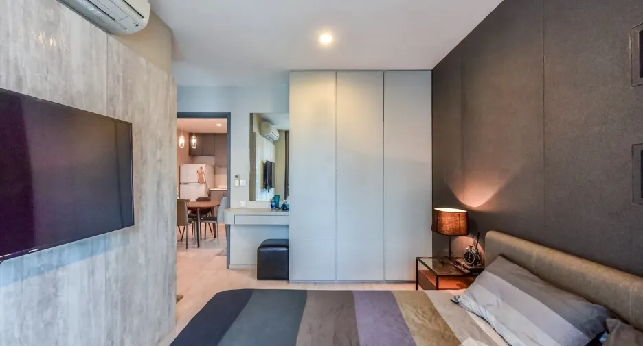 Wohnung zur Miete mit 2 Zimmer in Ratchathewi, Bangkok