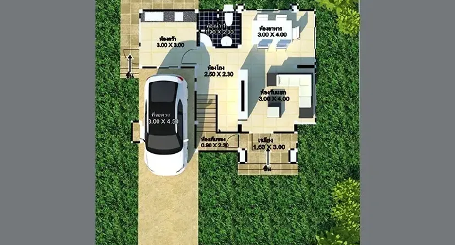 For rent 3 bedrooms house in Doi Saket, Chiang Mai