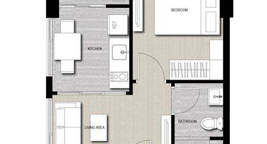 À vendre 1 chambre condo à Watthana, Bangkok