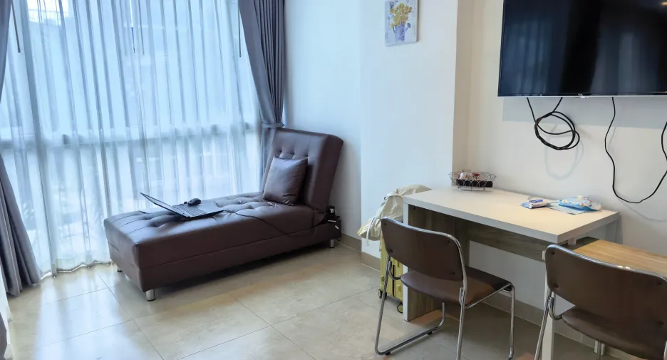 For sale and for rent studio condo in Bang Lamung, Chonburi